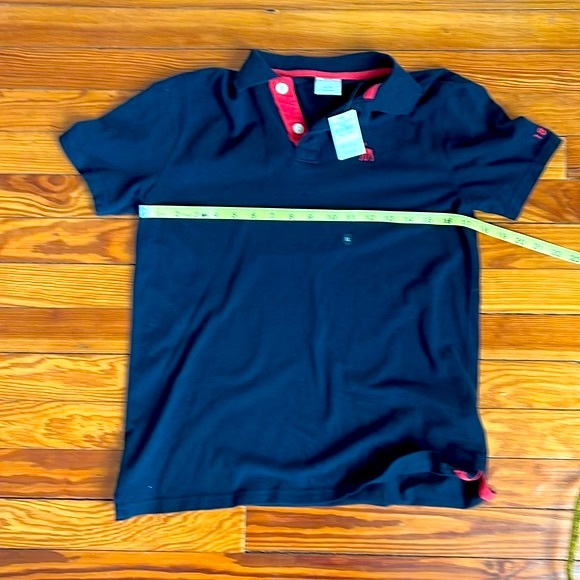 NWT Abercrombie Kid's Navy Blue Polo. Size XL 16. - Picture 9 of 11
